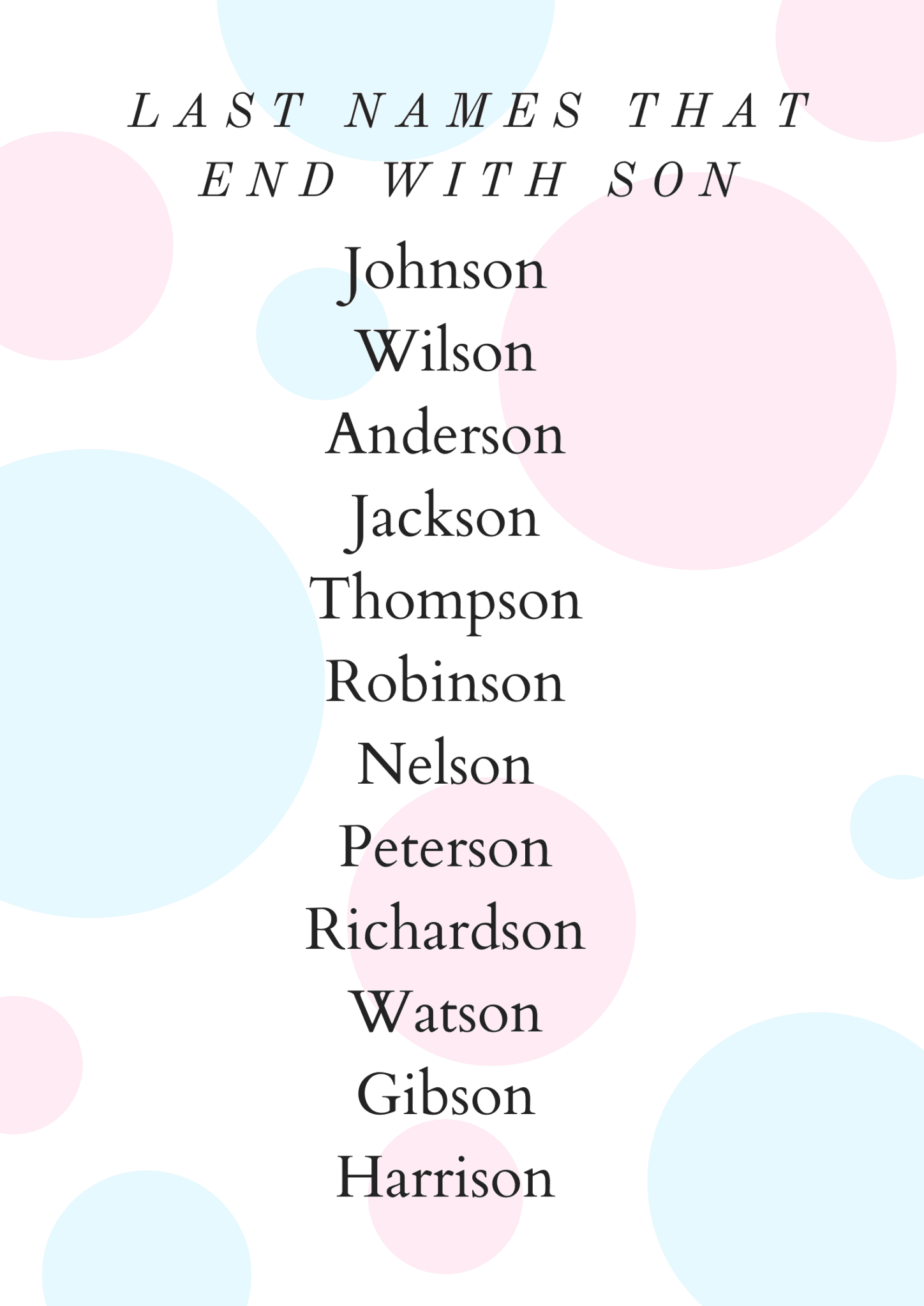 Last Names That End With Son 1448x2048 