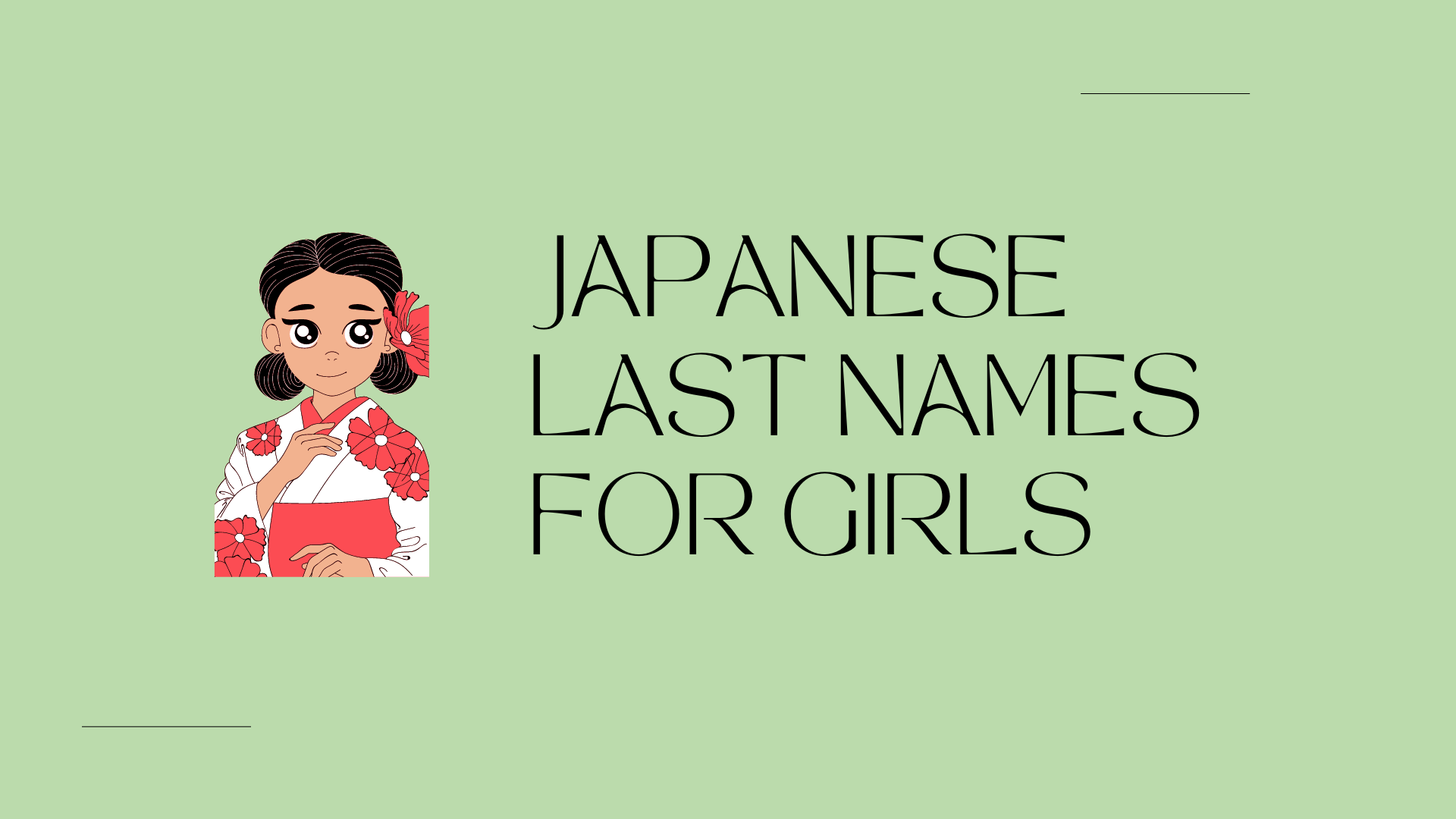 89 Cool Japanese Last Names For Girls NamesBuddy