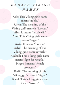 100 Badass Viking Names for Boys and Girls - NamesBuddy