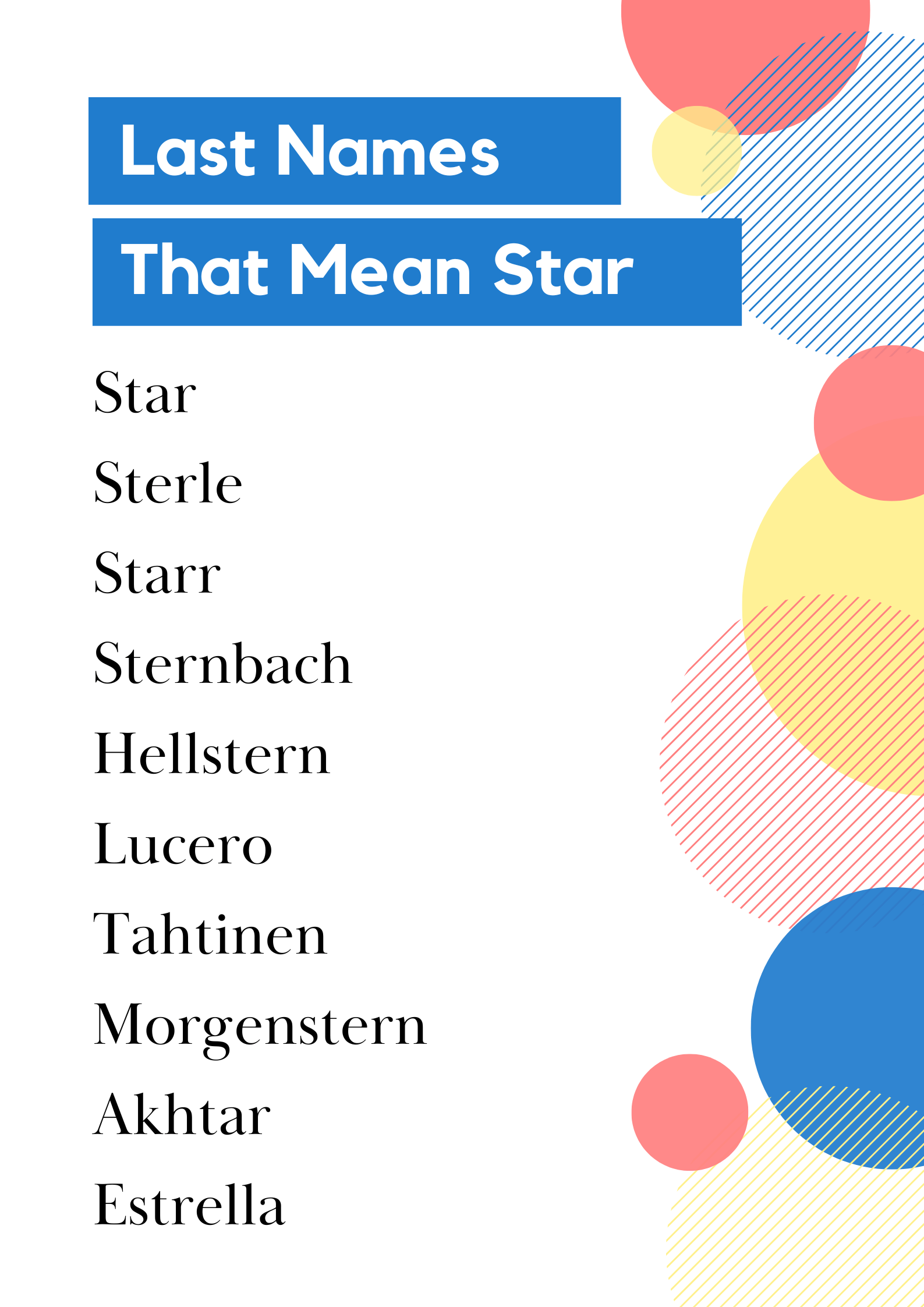 Spanish Last Names That Mean Moon