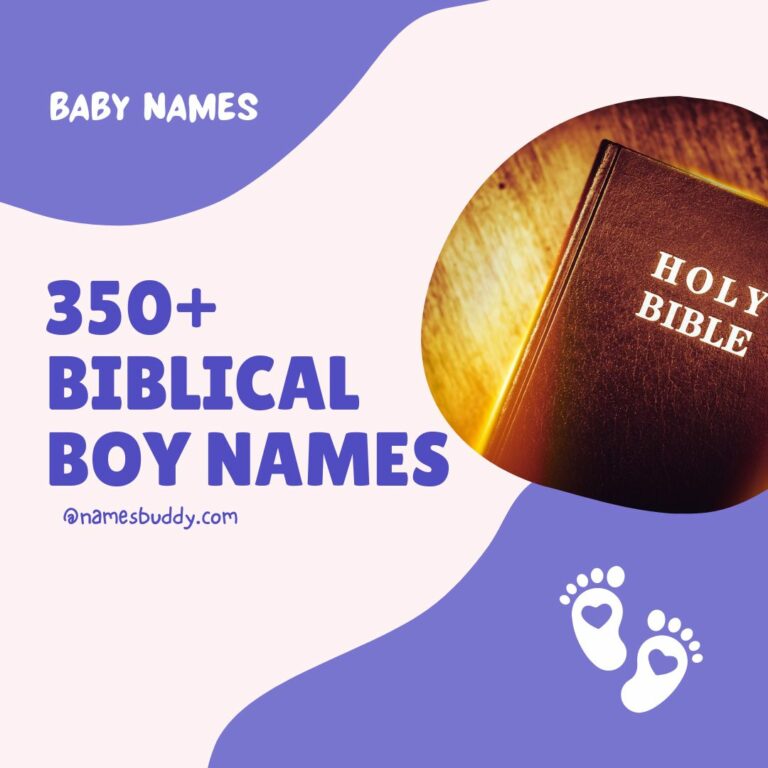 Biblical Boy Names: 350+ Unique Biblical Names for Baby Boys