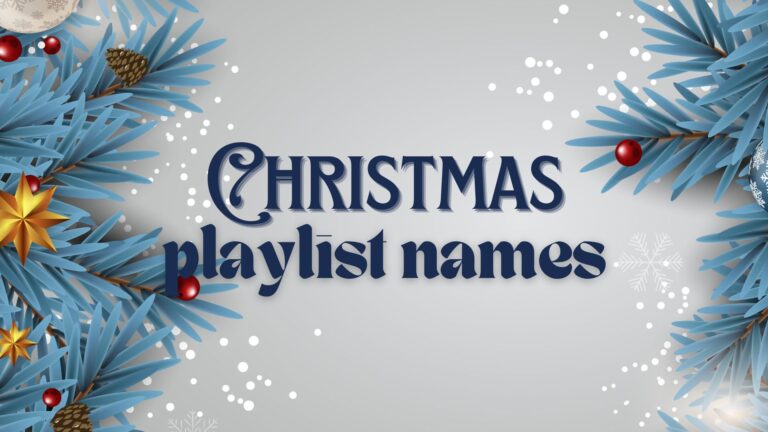 200+ Christmas Playlist Names Collection