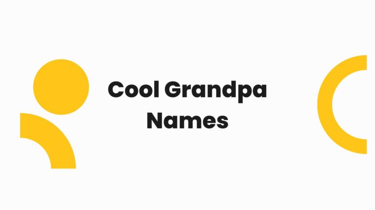 Grandpa Names