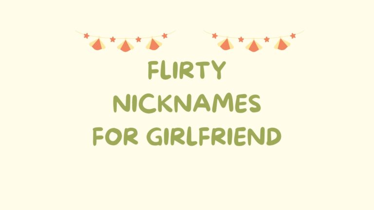 100 Flirty Nicknames for Girlfriend