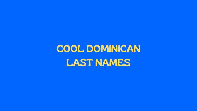 100 Cool Dominican Last Names