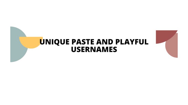 100 Unique Pastel And Playful Usernames