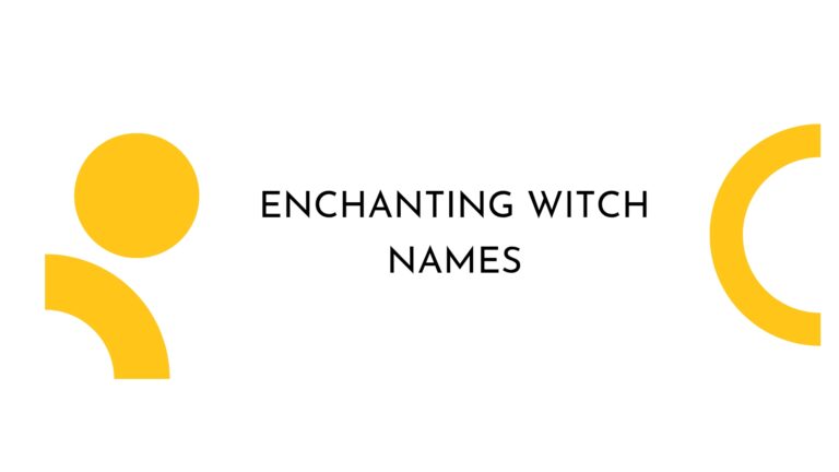 100 Enchanting Witch Names